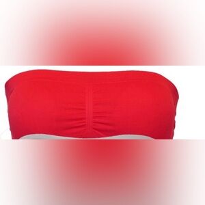 Ruched Bandeau Top